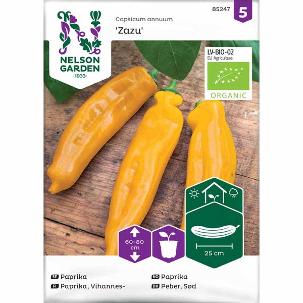 Pointed Pepper 'Zazu' Organic