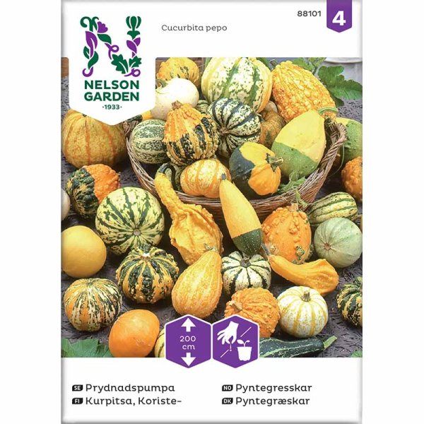 Pyntegræskar, blandede sorter