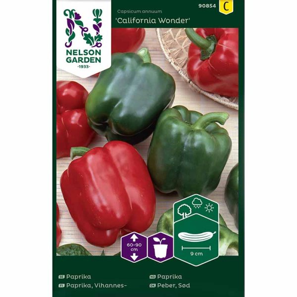 Peberfrugt 'California Wonder'