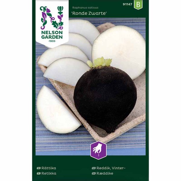 Sort radise 'Ronde Zwarte'
