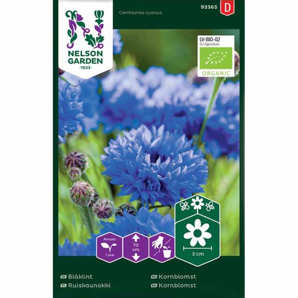 Høj Kornblomst Økologisk