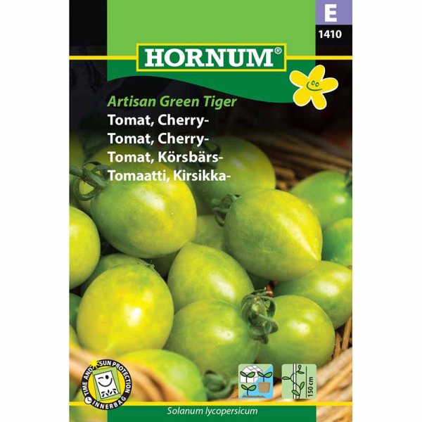 Kirsebærtomat 'Artisan Green Tiger'