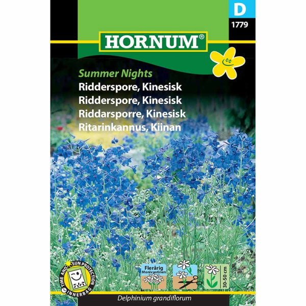 Kinesisk ridderspore 'Summer Nights'