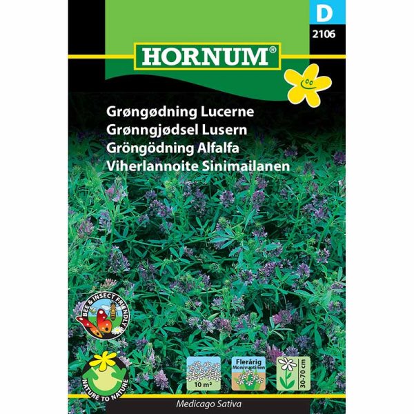 Grøngødning Lucerne