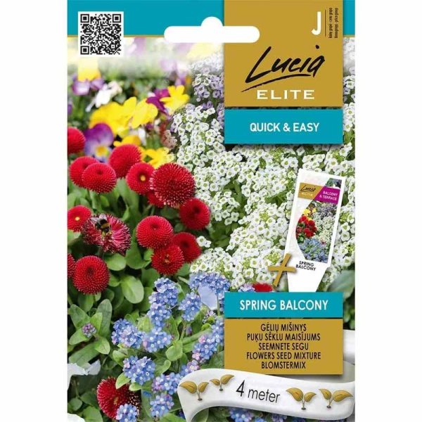 Blomstermix 'Forårsbalkon'