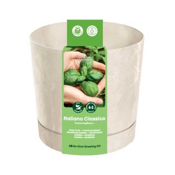 Dyrkningssæt Basilikum 'Italiano Classico'