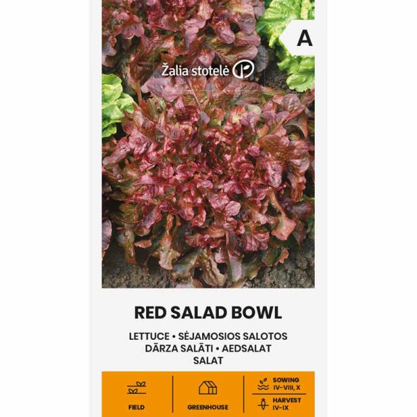 Pluksalat 'Red Salad Bowl'