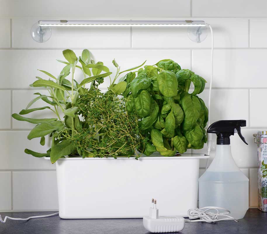 Vækstlys LED 39cm med adapter