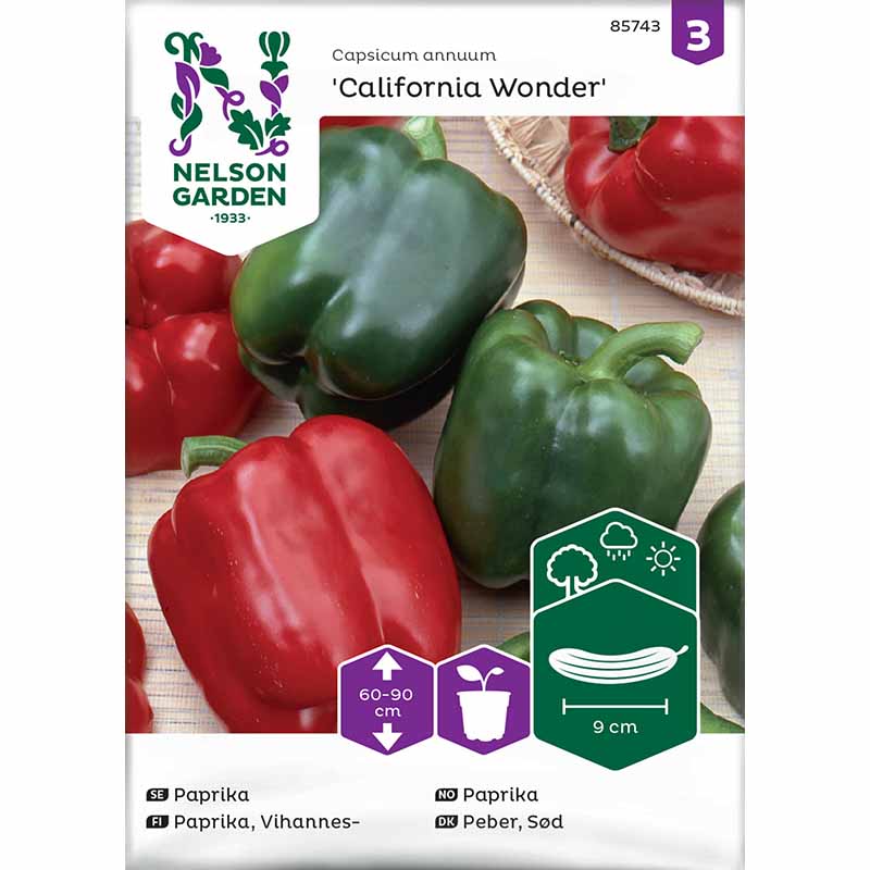 Peber 'California Wonder'