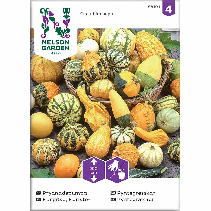 Pyntegræskar, blandede sorter