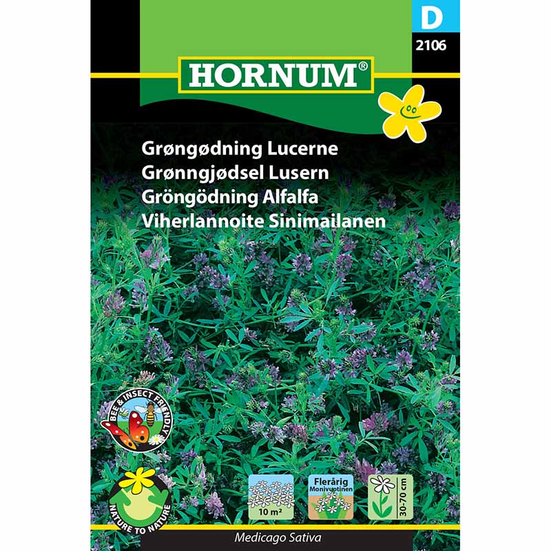 Grøngødning Lucerne