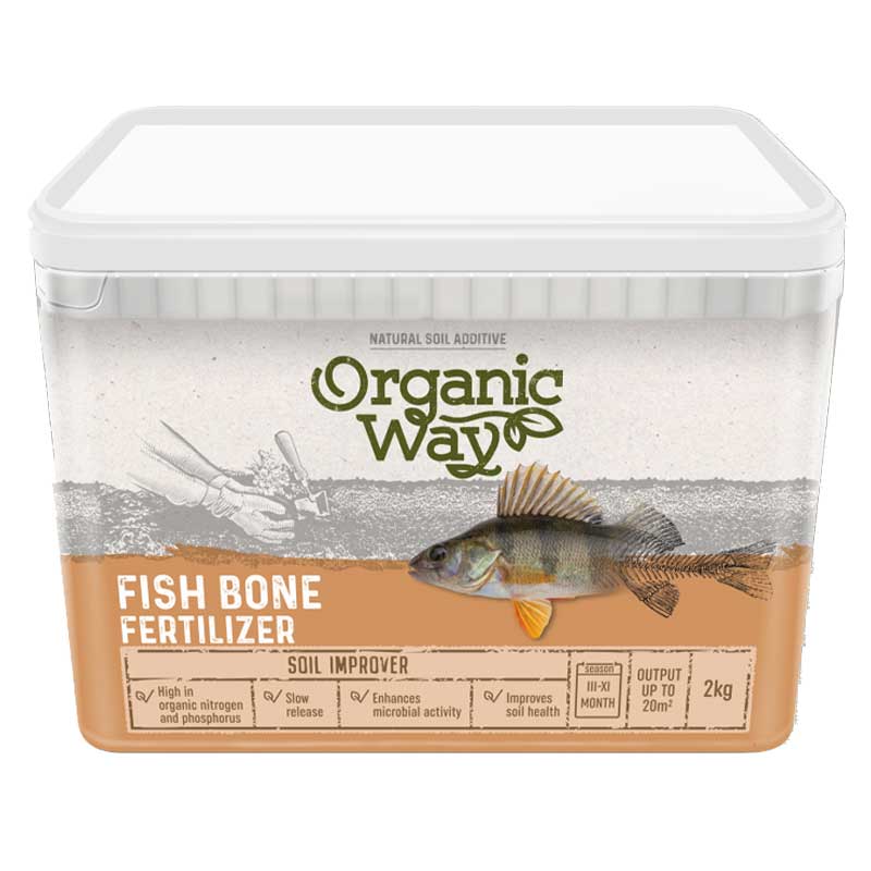 Organisk gødning fiskemel