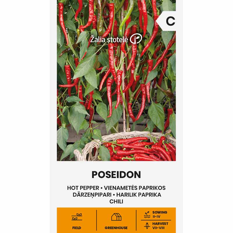 Chili Pepper 'Poseidon'